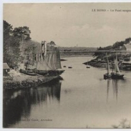 LE BONO - Le Pont suspendu
