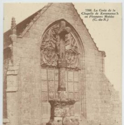 La Croix de la Chapelle de Kermanac'h en Plounévez Moëdec (C.-du-N.)