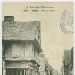 Vitré (I.etV.).- Rue de Paris.
