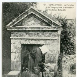 CARNAC-VILLE - La fontaine de la Vierge