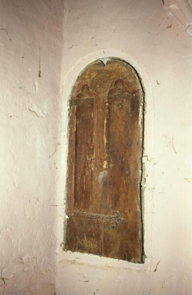 Troguéry. - Manoir de Kerandraou : intérieur, logis-porche, chapelle.
