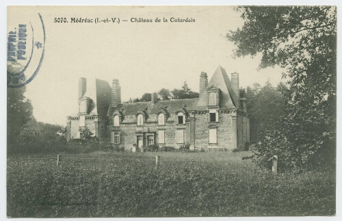 Médréac (I.-et-V.) - Château de la Costardais.