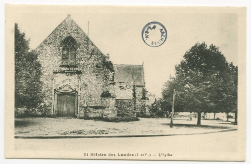 SAINT-HILAIRE-DES-LANDES (I.-et-V.) - L'Eglise