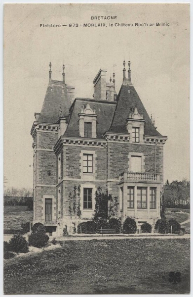 Finistère - MORLAIX, le Château Roc'h ar Brinic