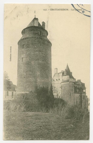 CHATEAUGIRON (I.-et-V.) Fortification du Château et de l'ancienne chapelle.