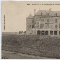 BELLE-ILE - Le Château de M. le Comte du Haussoy