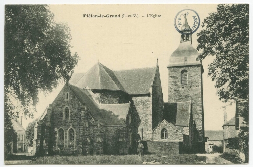 Plélan-le-Grand (I.-et-V.). - L'Eglise.