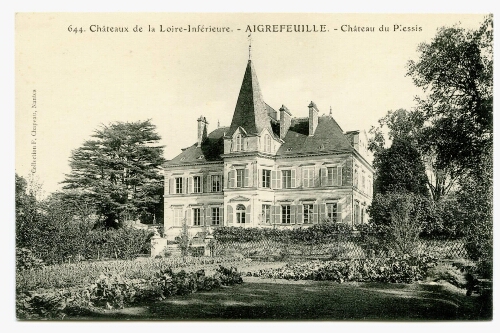 AIGREFEUILLE. - Château du Plessis