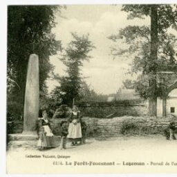La Forêt-Fouesnant - Logoman - Portail de l'ancienne Abbaye - Le Menhir