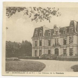 MORDELLES (I.-et-V.) - Le Château de la Haichois.