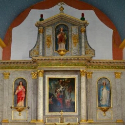Retable de l'autel principal de l'église Saint-Quentin
