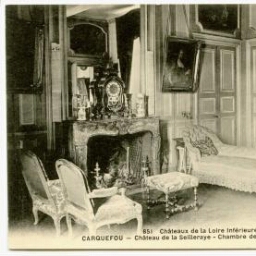 CARQUEFOU - Château de la Seilleraye - Chambre de Mme de Sévigné