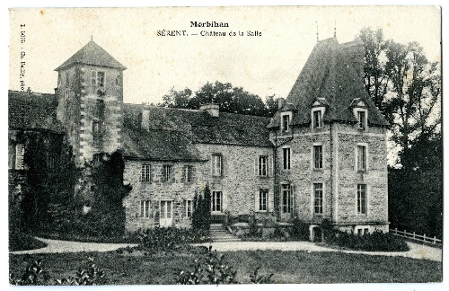 Morbihan. SÉRENT. - Château de la Salle