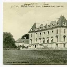 DERVAL (L.-Inf.). - Château du Fond des Bois - Façade Sud