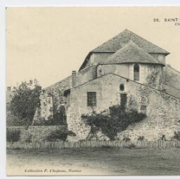 SAINT-HILBERT-de-GRAND-LIEU (Loire-Inf.) Chevet de la Vieille Eglise