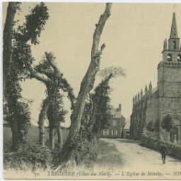 TREGUIER (Côtes-du-Nord). - L'Eglise de Minihy