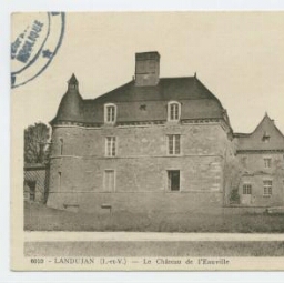 LANDUJAN (I.-et-V.) - Le Château de l'Eauville.