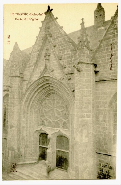 L-I LE CROISIC (Loire-Infre) Porte de l'église
