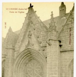 L-I LE CROISIC (Loire-Infre) Porte de l'église