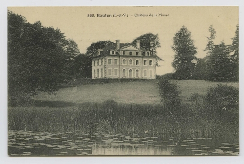 Baulon (I.-et-V.). Château de la Musse.