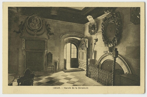 DINAN - Manoir de la Conninais - Salle des Gardes