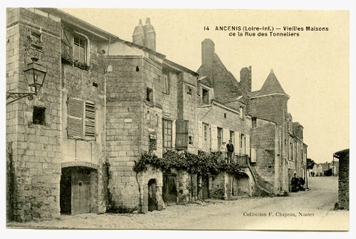 ANCENIS (Loire-Inf.) - Vieilles Maisons de la Rue des Tonneliers