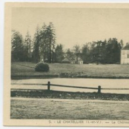 LE CHATELIER (I.-et-V.). Le Château de La Foltière.