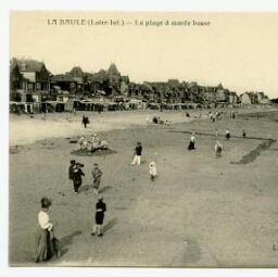 L-I LA BAULE (Loire-Inf.) - La plage à marée basse