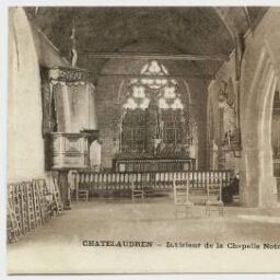 CHATELAUDREN - Intérieur de la Chapelle Notre Dame