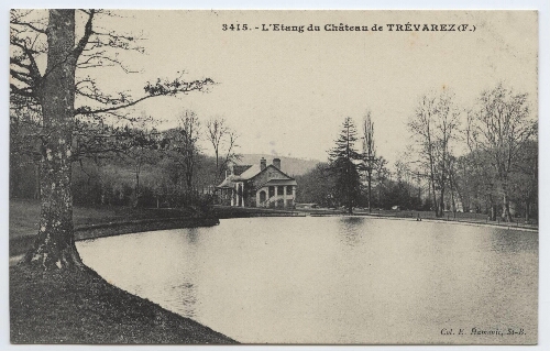 L'Etang du Château de TREVAREZ (F.)