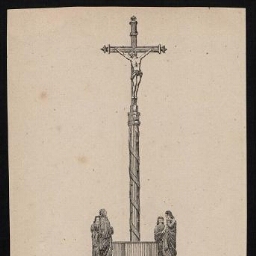 Croix de mission dite "Calvaire du cimetière" (Ploubezre)