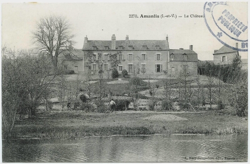 Amanlis (I.-et-V.). Le château.