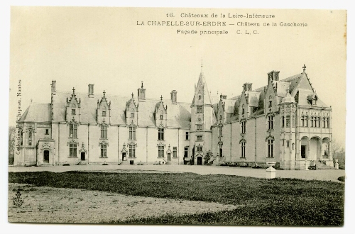 LA CHAPELLE-SUR-ERDRE - Château de la Gascherie Façade principale