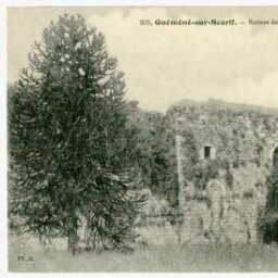 Guémené-sur-scorff. - Ruines des Fortifications du Château de Rohan.