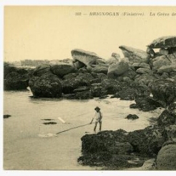 BRIGNOGAN (Finistère). La Grève des petits Crapauds