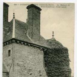 PERROS-GUIREC (Côtes-du-Nord). Le Manoir de Pont Couennec (Côté nord)