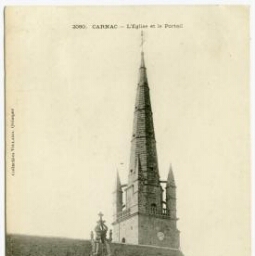 CARNAC - L'Eglise et le Portail.