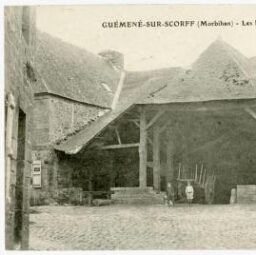 GUEMENE-SUR-SCORFF (Morbihan) - Les Halles.