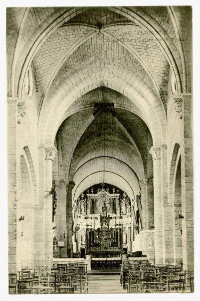 CLISSON (L.-I.) Intérieur de l'Eglise de la Trinité