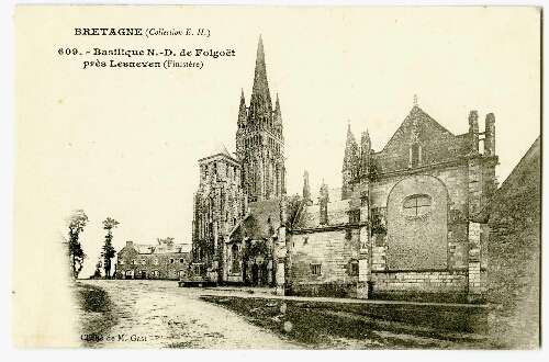 Basilique de N.-D. de Folgoët près Lesneven (Finistère)
