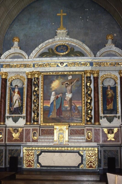 Retable de l'autel principal de l'église Saint-Armel