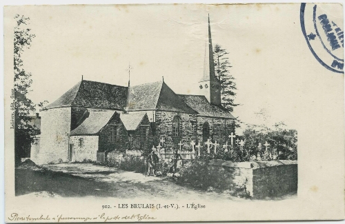 Les Brulais (I.-et-V.) - L' église