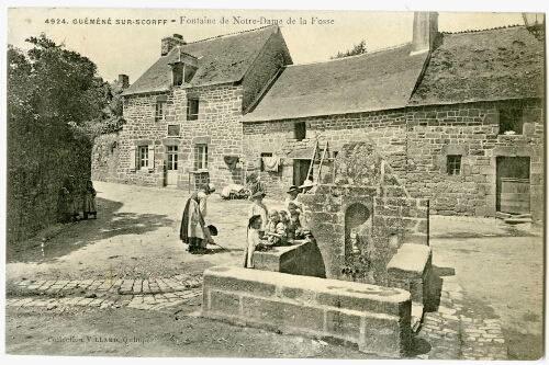 GUEMENE-sur-SCORFF - Fontaine de Notre-Dame de la Fosse.