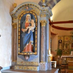 Retable dédié à la Vierge de l'église Saint-Guillaume
