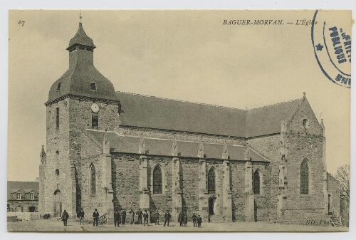 Baguer-Morvan. L'église.
