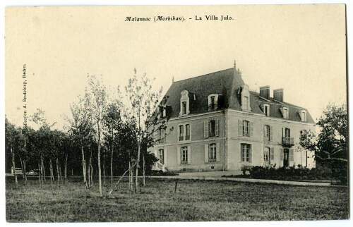 Malansac (Morbihan) - La Villa Julo.