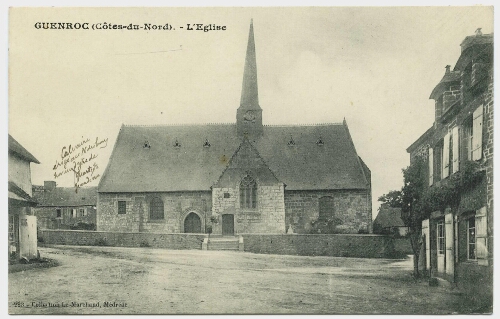 GUENROC (Côtes-du-Nord). - L' Eglise