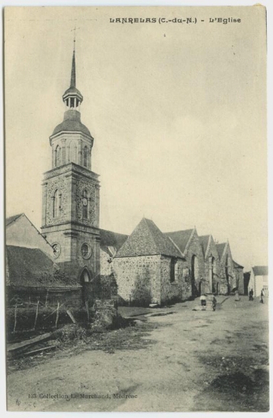 LANRELAS (C.-du-N.) - L'Eglise