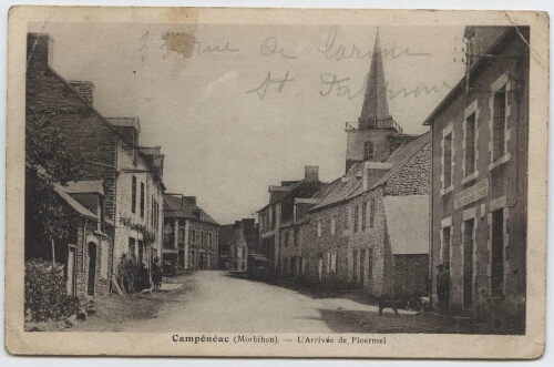 Campénéac (Morbihan).- L'Arrivée de Ploërmel