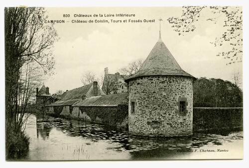 CAMPBON - Château de Coislin, Tours et Fossés Ouest